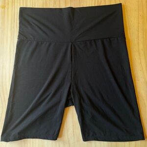 New Hatch Maternity Bamboo Black Bike Shorts